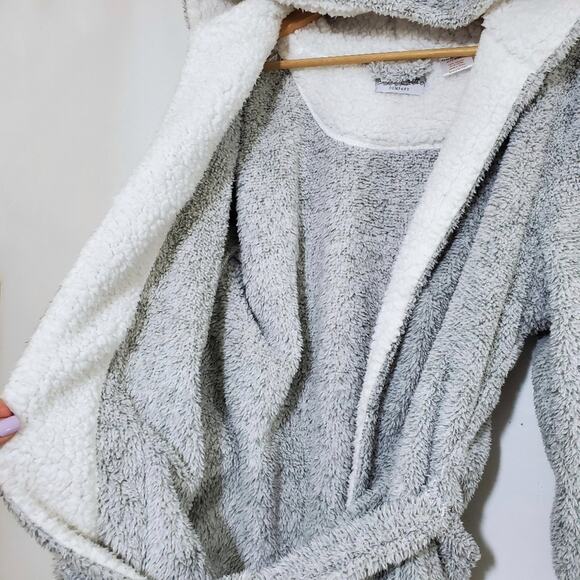 Cozy Critter | Panda Hood Soft Warm Robe with Pockets - Picture 6 of 8